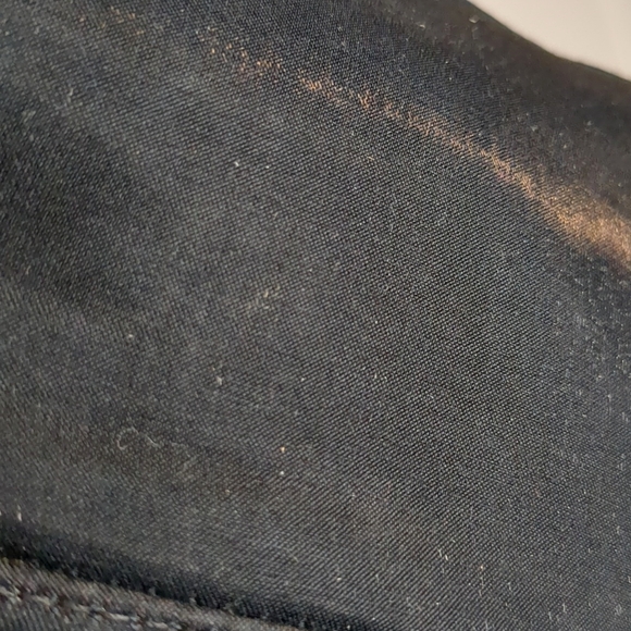 Classic Black Clutch Handbag with Chain and Brad Details - Picture 8 of 8